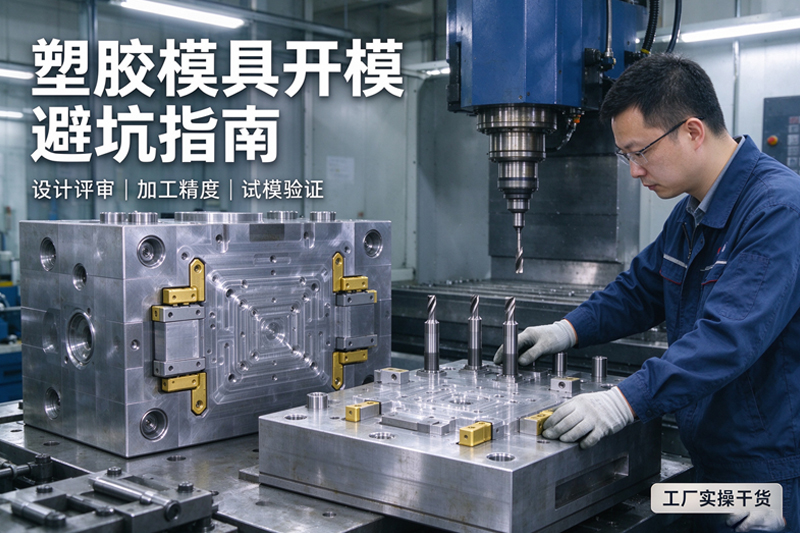 塑膠模具開模前要注意什么？從設計到試模的關鍵要點解析